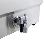 Friteuse électrique ECO 13 litres avec robinet de vidange, 5 kW, 400 V