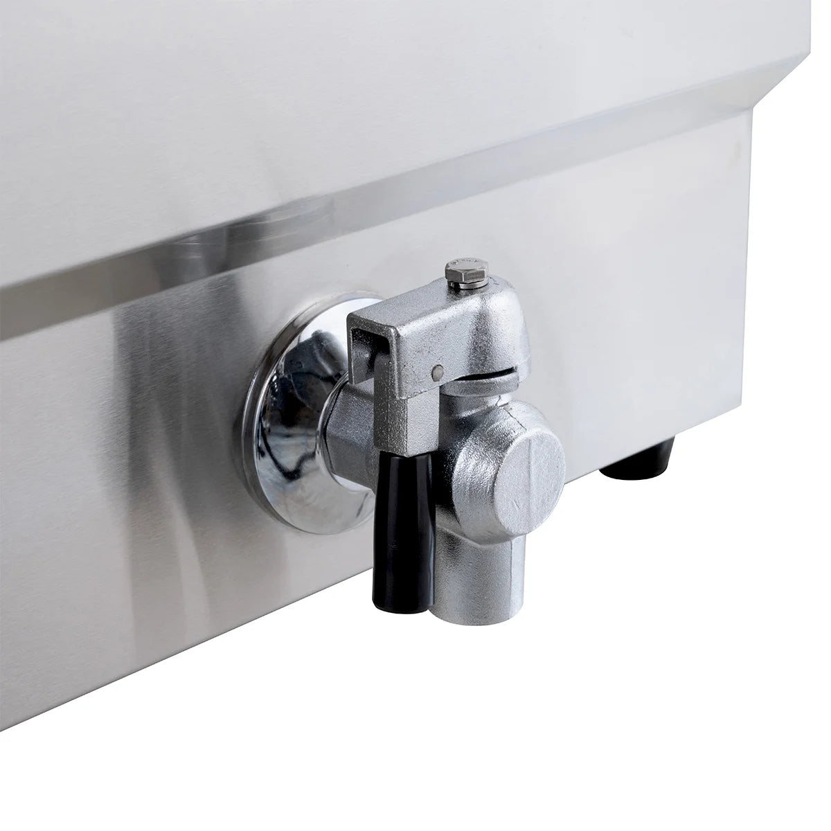 Friteuse électrique ECO 13 litres avec robinet de vidange, 5 kW, 400 V