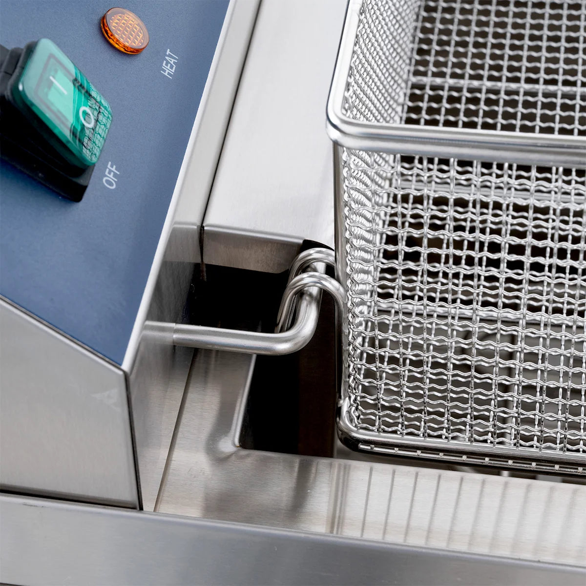 Friteuse électrique ECO 13 litres avec robinet de vidange, 5 kW, 400 V