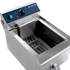 Friteuse électrique ECO 13 litres avec robinet de vidange, 5 kW, 400 V