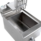 Friteuse électrique ECO 13 litres avec robinet de vidange, 5 kW, 400 V