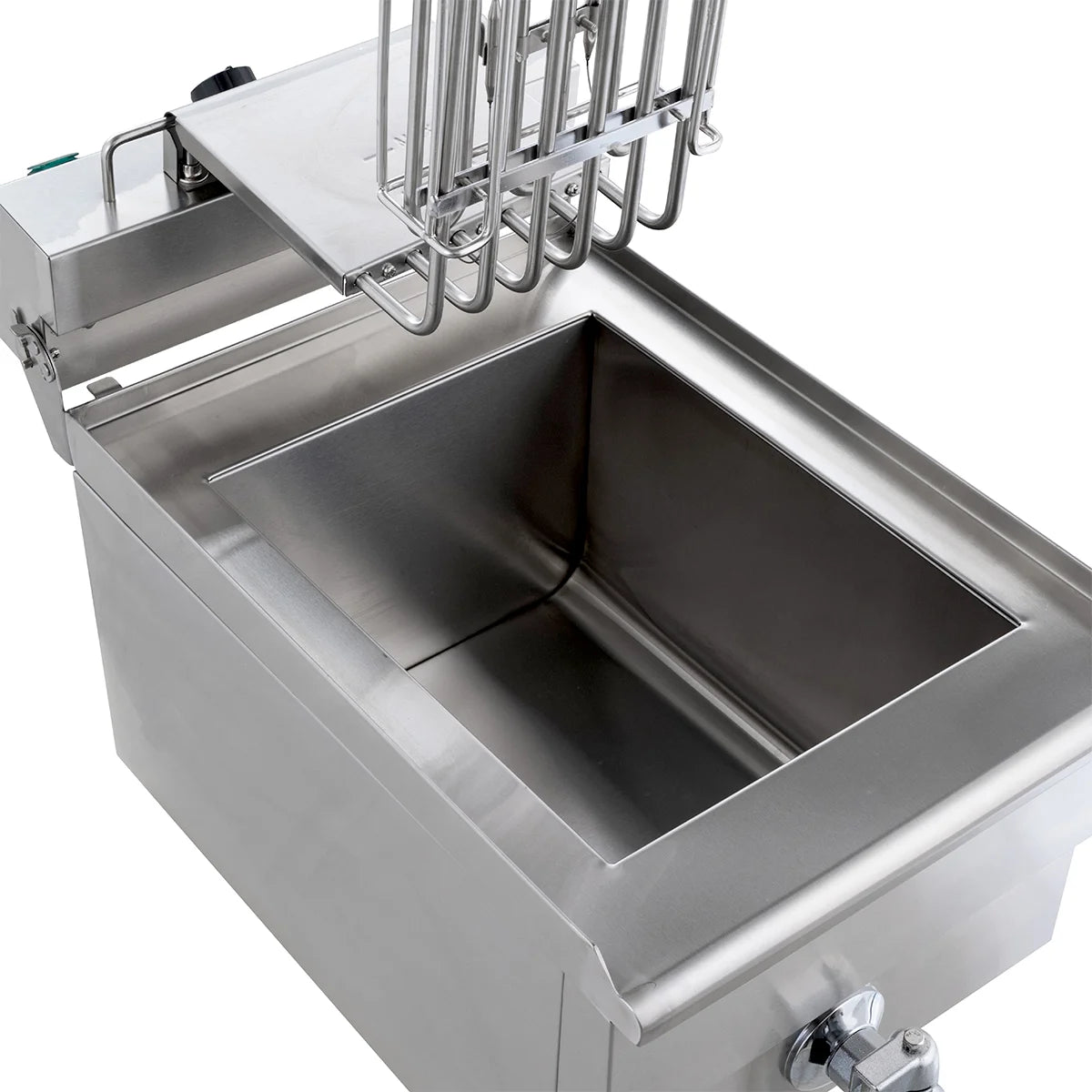 Friteuse électrique ECO 13 litres avec robinet de vidange, 5 kW, 400 V