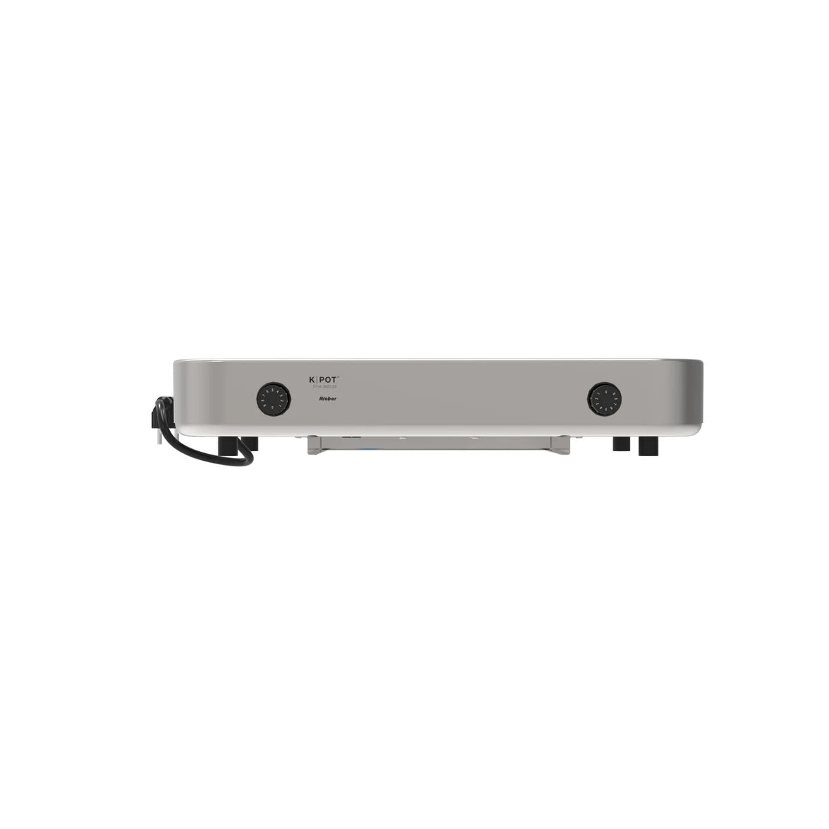 Plaque de cuisson à induction Rieber K-POT 1/1-ik-3600-2Z argent
