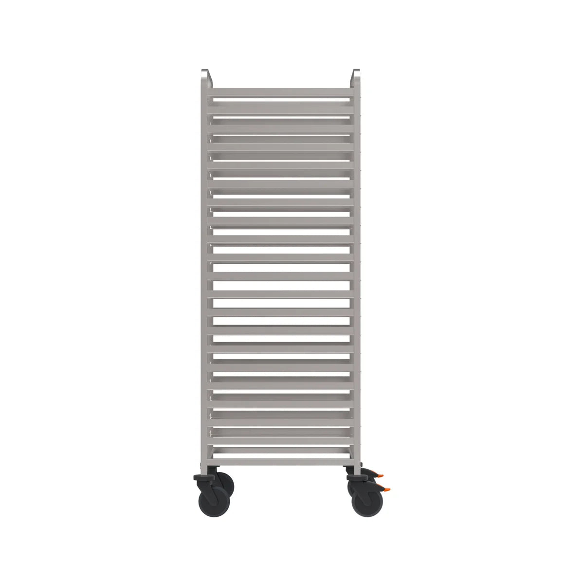 Chariot à grilles Rieber avec roulettes de protection – norme boulangère 400x600mm