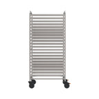 Rieber chariot à grilles avec roulettes pare-chocs – norme boulanger 800x600 mm