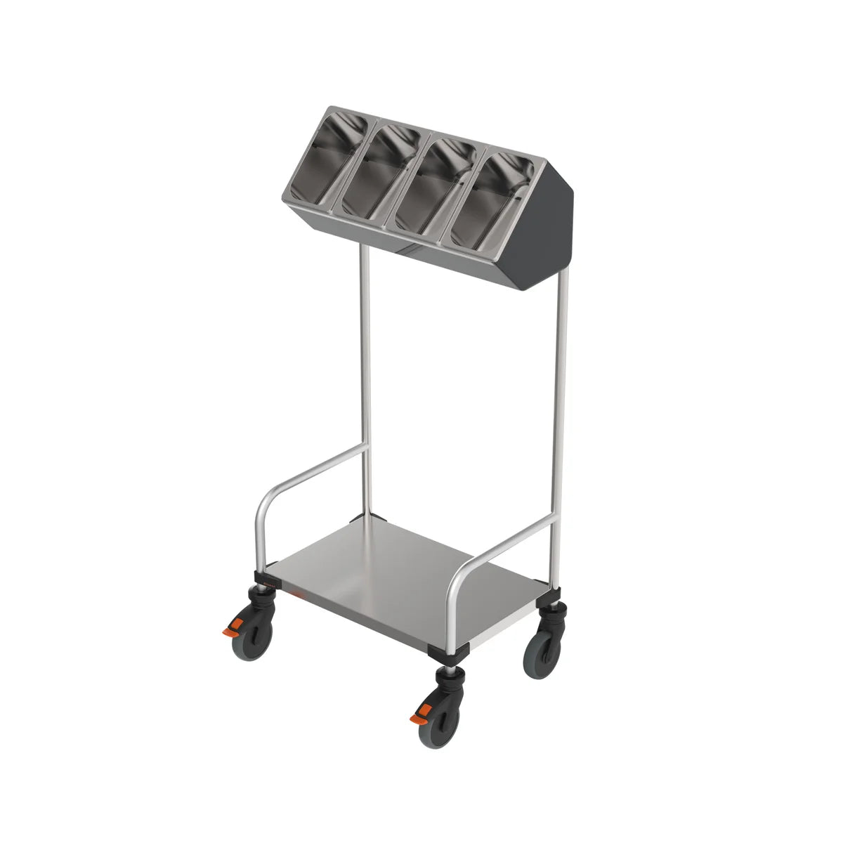 Chariot à plateaux & à couverts monobloc Rieber