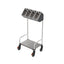 Chariot à plateaux & à couverts monobloc Rieber