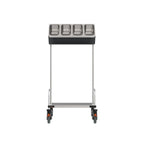Chariot à plateaux & à couverts monobloc Rieber