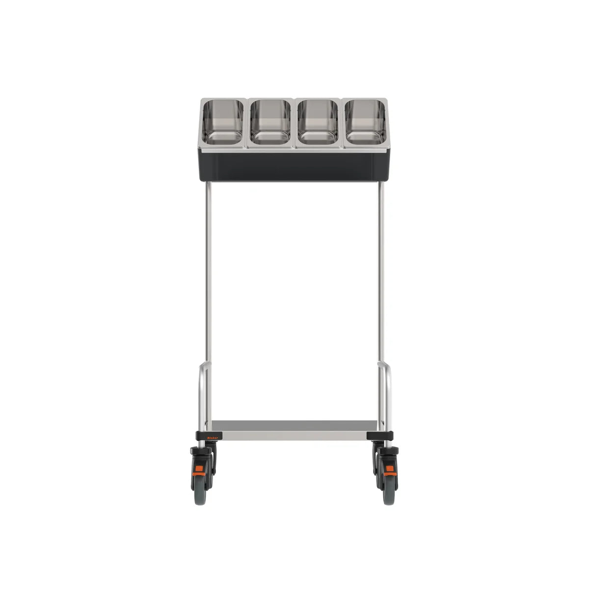 Chariot à plateaux & à couverts monobloc Rieber