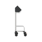 Chariot à plateaux & à couverts monobloc Rieber