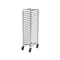 Chariot porte-grilles gain de place Rieber GN 1/1 avec roulettes pare-chocs
