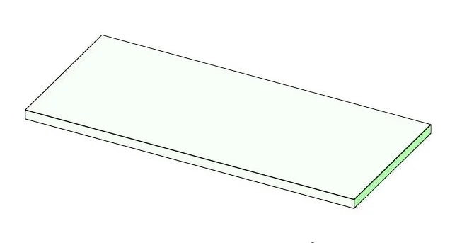 Étagère intermédiaire pour armoire à vaisselle ECO 10X6