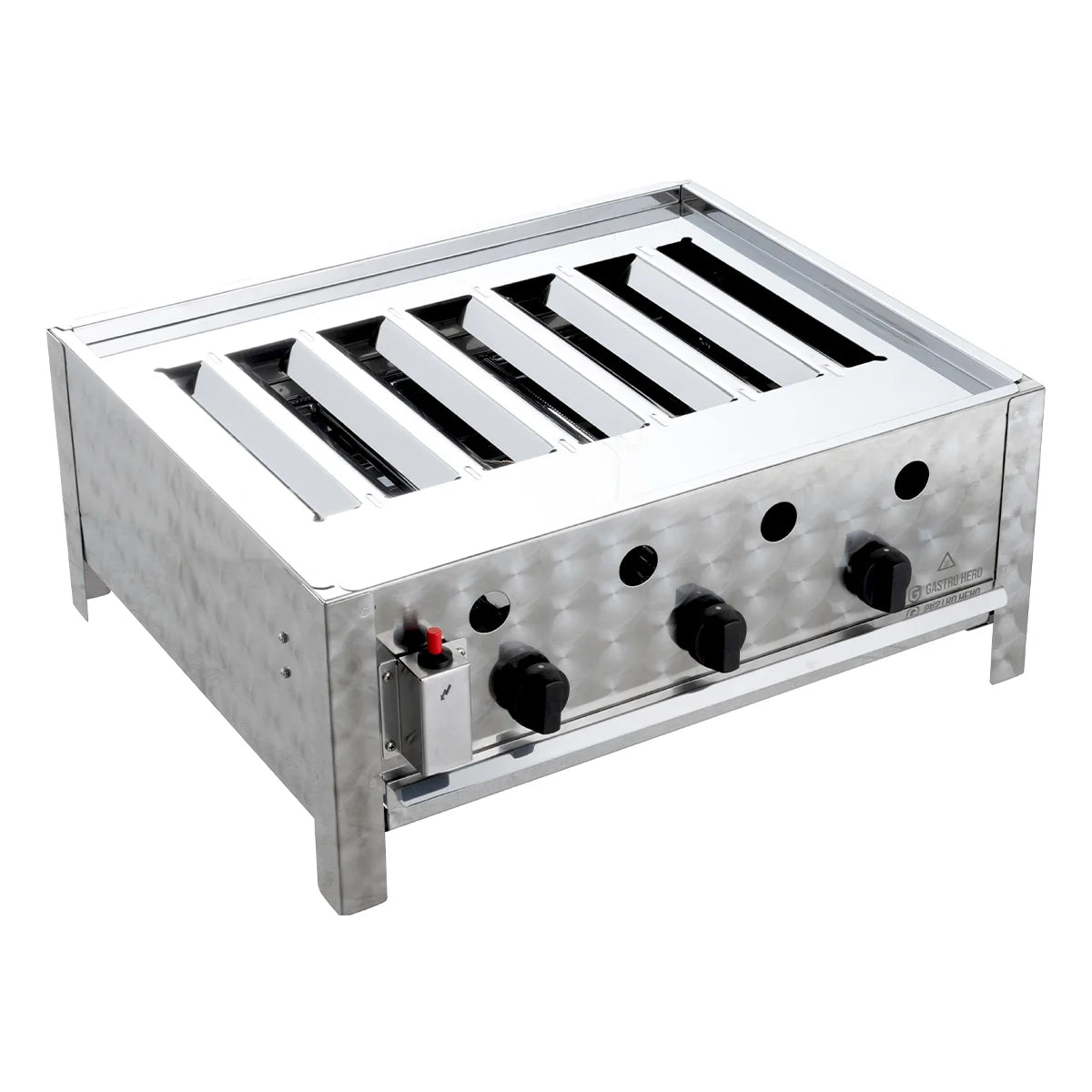Protection de flamme pour grill à gaz avec 3 brûleurs TBG3-T