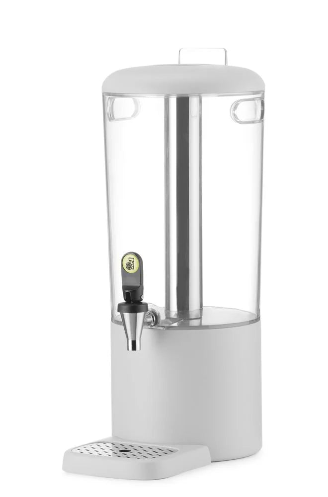 Distributeur de jus, 8 l UNIQ, HENDI, designed by Robert Bronwasser, 8L, Blanc, 318x216x(H)532mm
