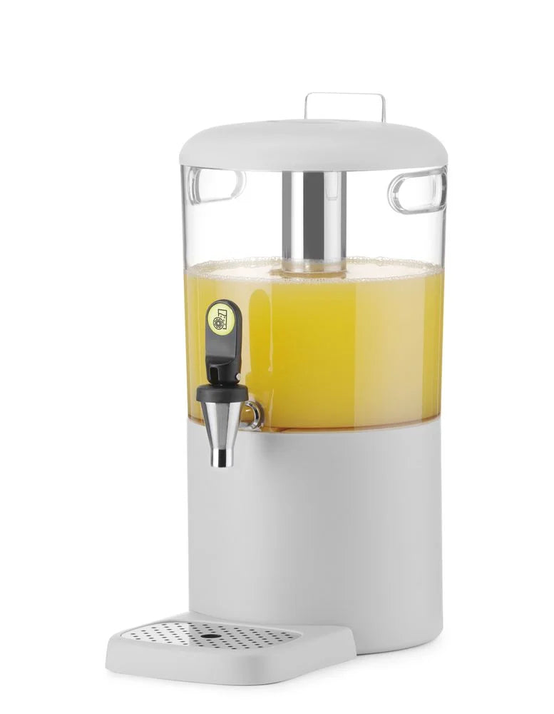 Distributeur de jus, 4 l UNIQ, HENDI, designed by Robert Bronwasser, 4L, Blanc, 315x211x(H)431mm