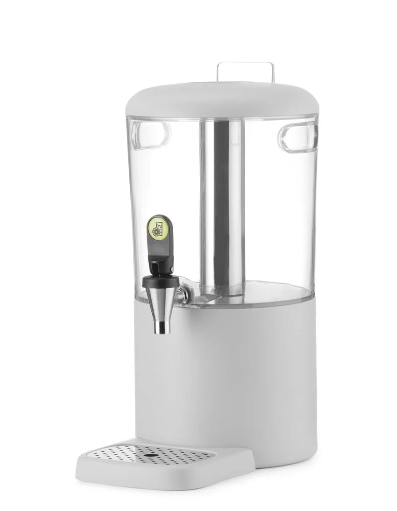 Distributeur de jus, 4 l UNIQ, HENDI, designed by Robert Bronwasser, 4L, Blanc, 315x211x(H)431mm