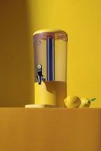 Distributeur de jus, 8 l UNIQ, HENDI, conçu par Robert Bronwasser, 8L, Jaune, 318x216x(H)532mm