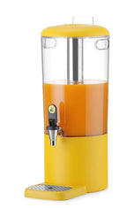 Distributeur de jus, 8 l UNIQ, HENDI, conçu par Robert Bronwasser, 8L, Jaune, 318x216x(H)532mm