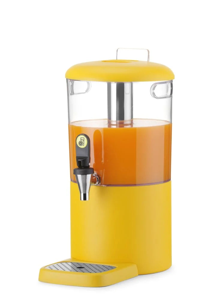 Distributeur de jus, 4 l UNIQ, HENDI, designed by Robert Bronwasser, 4L, Jaune, 315x211x(H)431mm