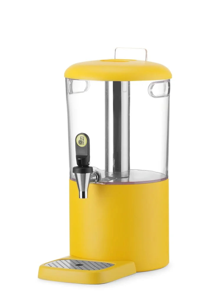 Distributeur de jus, 4 l UNIQ, HENDI, designed by Robert Bronwasser, 4L, Jaune, 315x211x(H)431mm