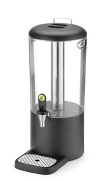 Distributeur de jus, 8 l UNIQ, HENDI, designed by Robert Bronwasser, 8L, Noir, 318x216x(H)532mm