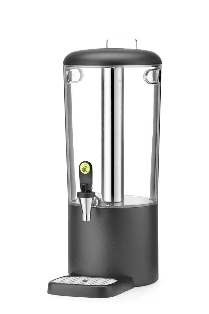 Distributeur de jus, 8 l UNIQ, HENDI, designed by Robert Bronwasser, 8L, Noir, 318x216x(H)532mm