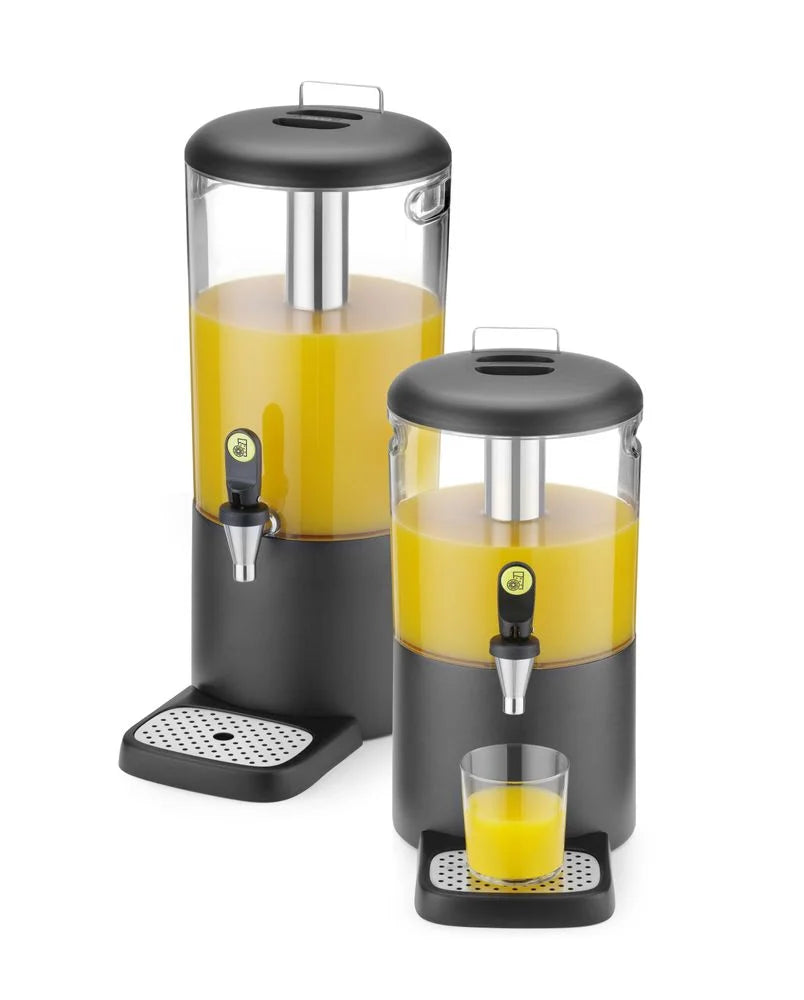 Distributeur de jus, 4 l UNIQ, HENDI, designed by Robert Bronwasser, 4L, Noir, 315x211x(H)431mm