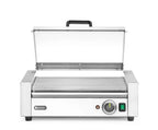 Grill à rouleaux, 1 zone avec capot écoénergétique, HENDI, 9 rouleaux, 230V/790W, 566x450x(H)259mm