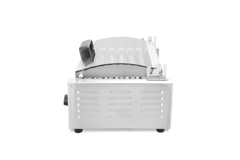 Grill à rouleaux, 1 zone avec couvercle économiseur d’énergie, HENDI, 7 rouleaux, 230V/620W, 566x375x(H)259mm