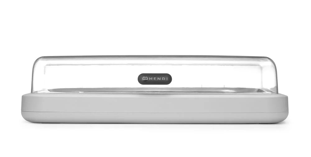 Présentoir réfrigéré UNIQ, HENDI, conçu par Robert Bronwasser, GN 1/1, Blanc, 593x389x(H)147mm