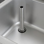 Table de lavage ECO 20x7 avec 2 bacs à droite