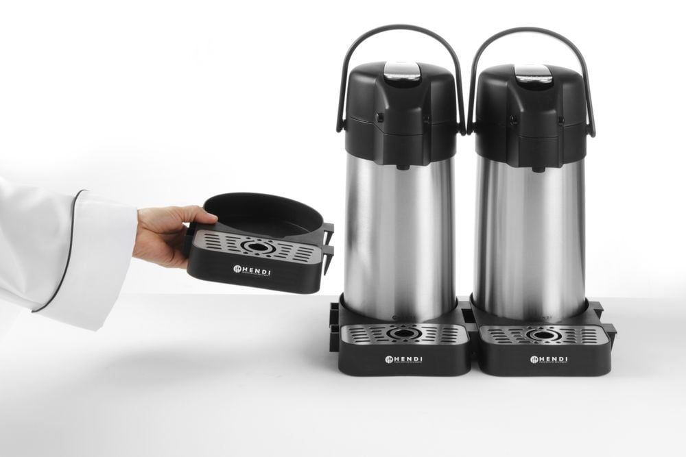 Pot à pompe isotherme - 3L, HENDI, 3L, ø171x(H)373mm