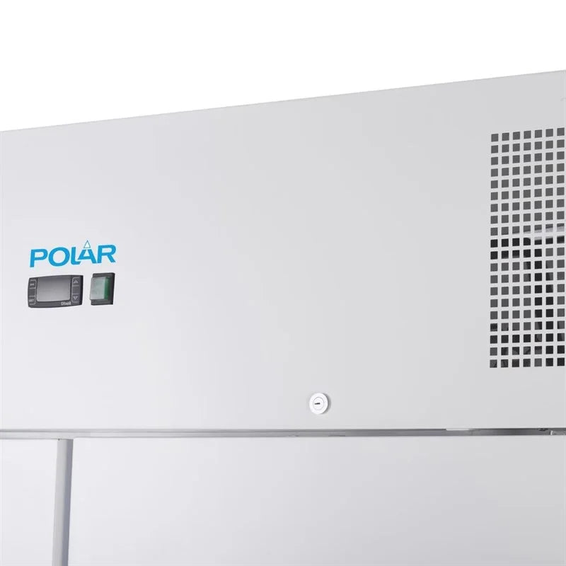 Armoire réfrigérée professionnelle Polar série G 1200 litres 2 portes blanche