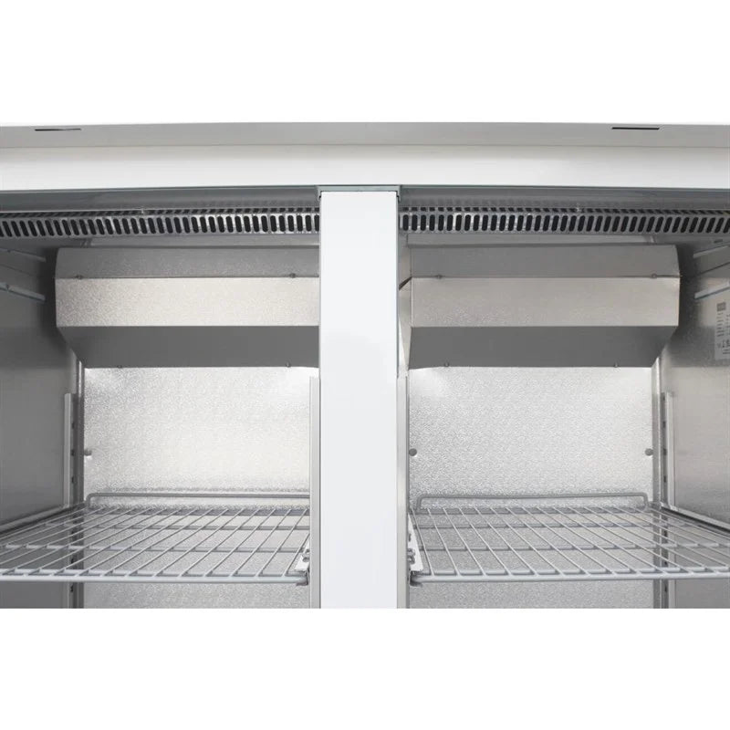 Armoire réfrigérée professionnelle Polar série G 1200 litres 2 portes blanche