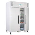 Armoire réfrigérée professionnelle Polar série G 1200 litres 2 portes blanche