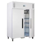 Armoire réfrigérée professionnelle Polar série G 1200 litres 2 portes blanche