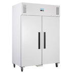 Armoire réfrigérée professionnelle Polar série G 1200 litres 2 portes blanche