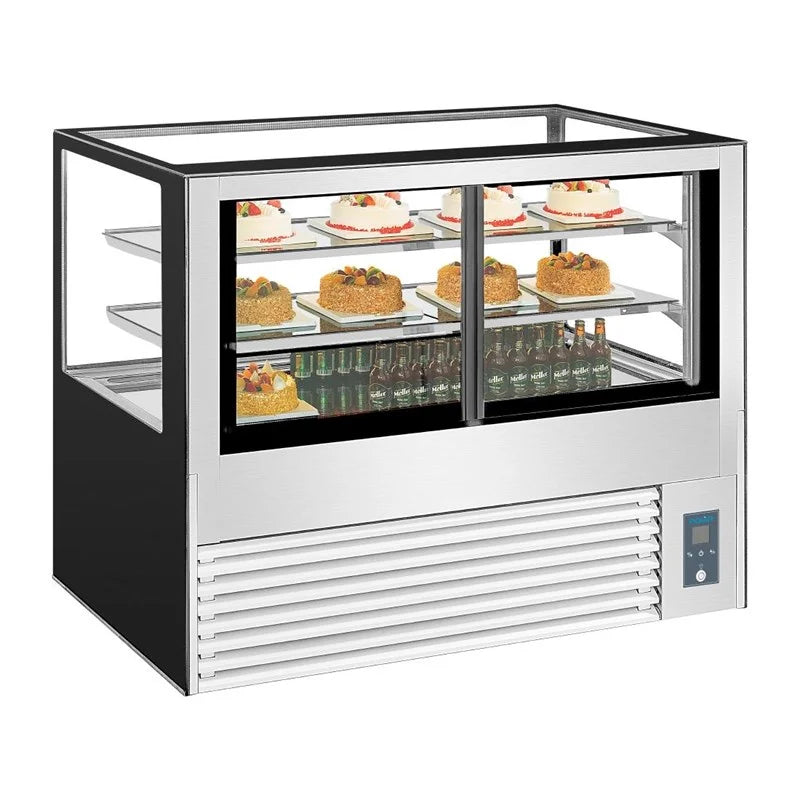 Vitrine réfrigérée de comptoir Polar Série U Deli 485 Litres