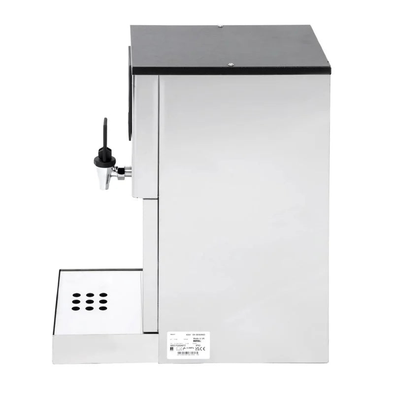 Buffalo distributeur d’eau chaude avec filtre et raccordement fixe au réseau 10L