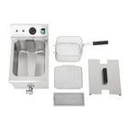Friteuse à induction Buffalo 7,5L