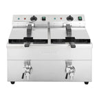 Buffalo Friteuse à induction double 2 x 3000W