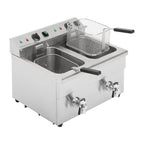 Buffalo Friteuse à induction double 2 x 3000W