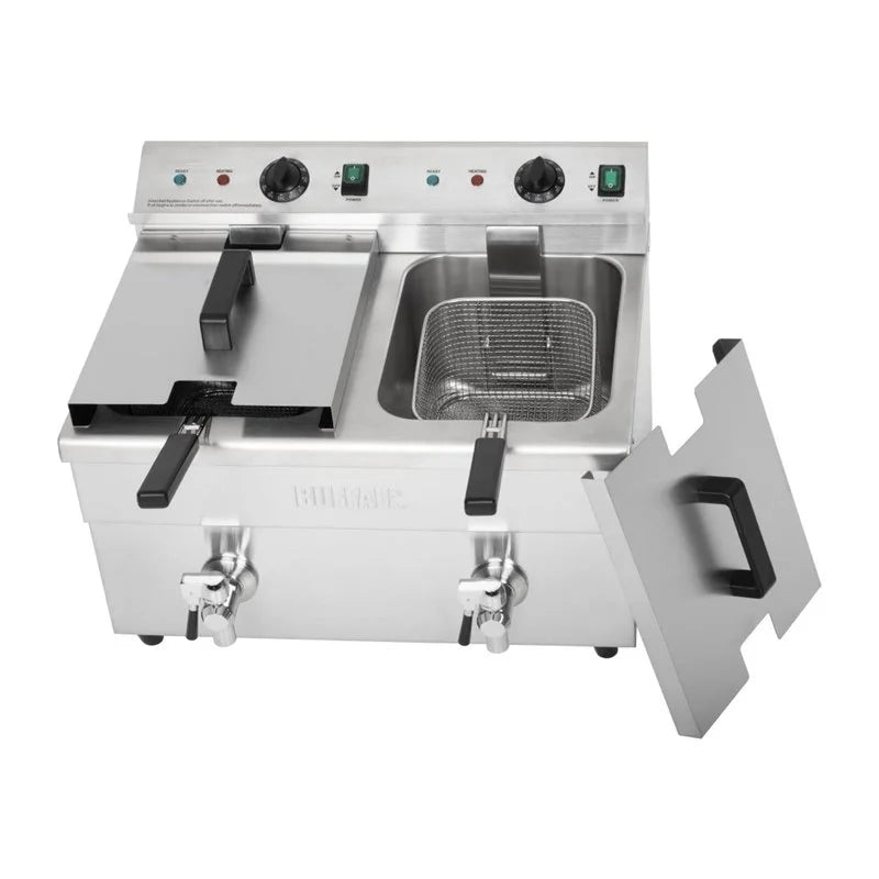 Buffalo Friteuse à induction double 2 x 3000W