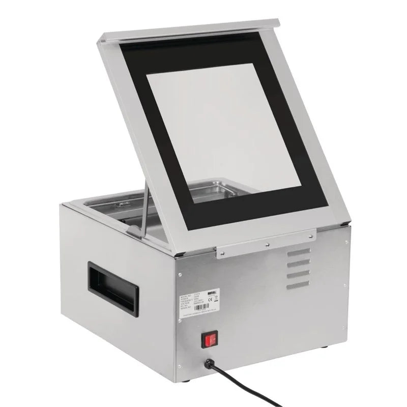 Machine sous vide à cloche Buffalo 6,5 Liter, jusqu’à 300 mm de largeur de sachet