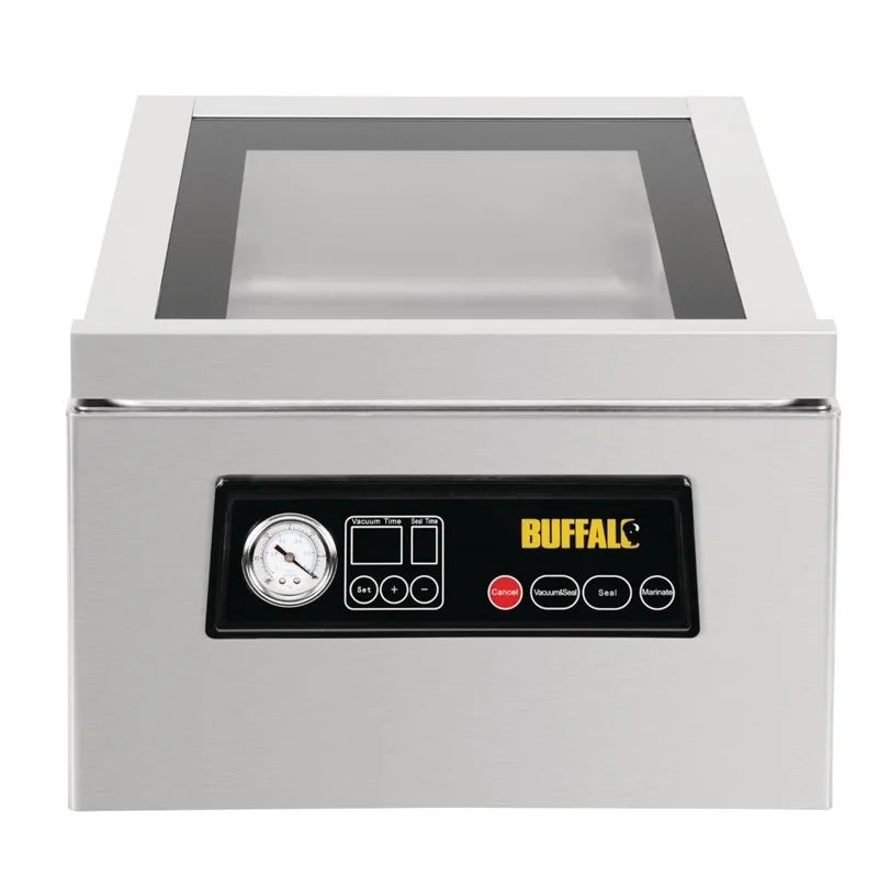 Machine sous vide à cloche Buffalo 6,5 Liter, jusqu’à 300 mm de largeur de sachet