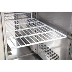 Saladette GN 3 portes Polar série U avec vitrine de protection