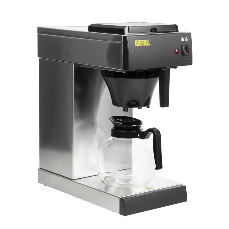 Buffalo Machine à café avec verseuse en verre 2L