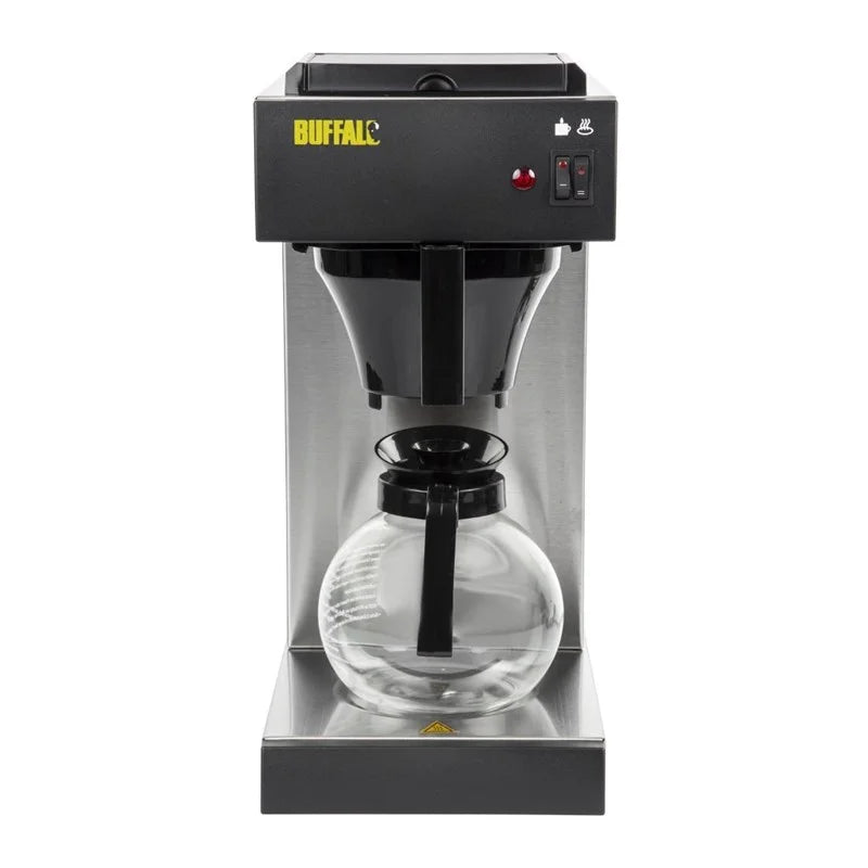 Buffalo Machine à café avec verseuse en verre 2L