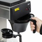 Buffalo Machine à café avec verseuse en verre 2L