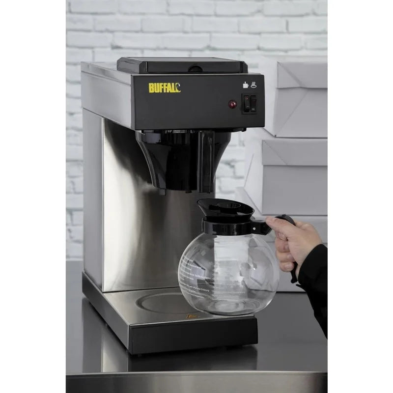 Buffalo Machine à café avec verseuse en verre 2L